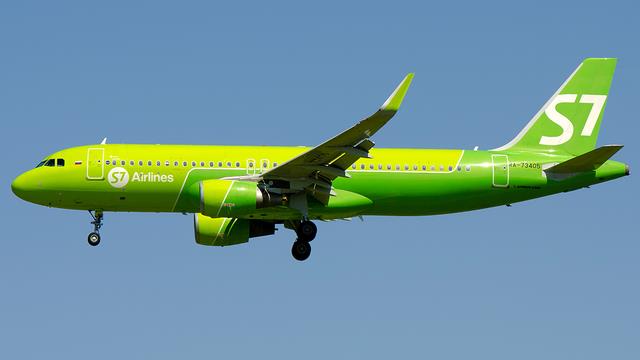 RA-73405:Airbus A320-200:S7 Airlines